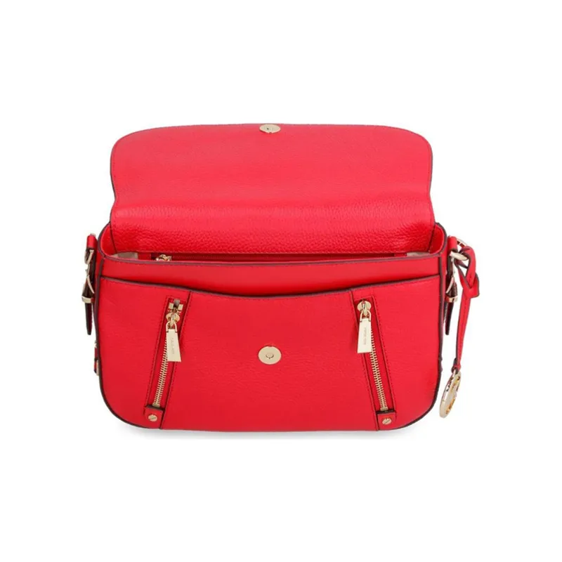 MICHAEL KORS MICHAEL KORS Luggage Collection Leather Handbag Shoulder Bag Women's Red-2