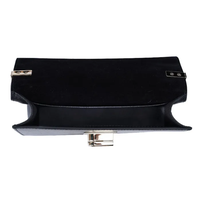 Furla Leather Crossbody Bag, Shoulder Bag Mini Women's Black-3
