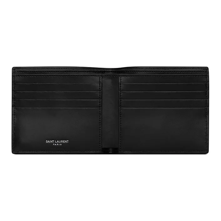 SAINT LAURENT Tiny Monogram East/West Wallet-3