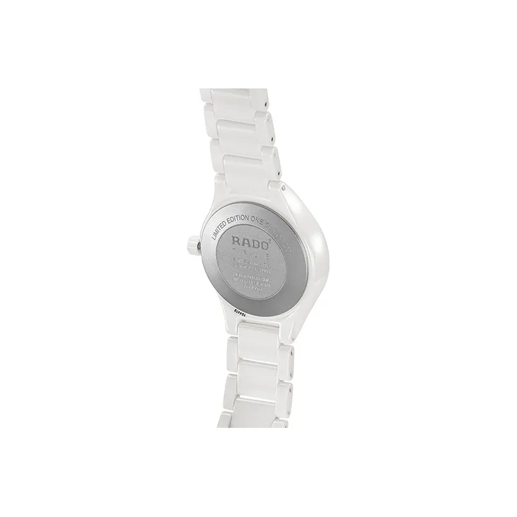 RADO Realme Collection Automatic Mechanical Movement Women's Watch Watch 37.4mm White Dial Ceramic Watch Case-2