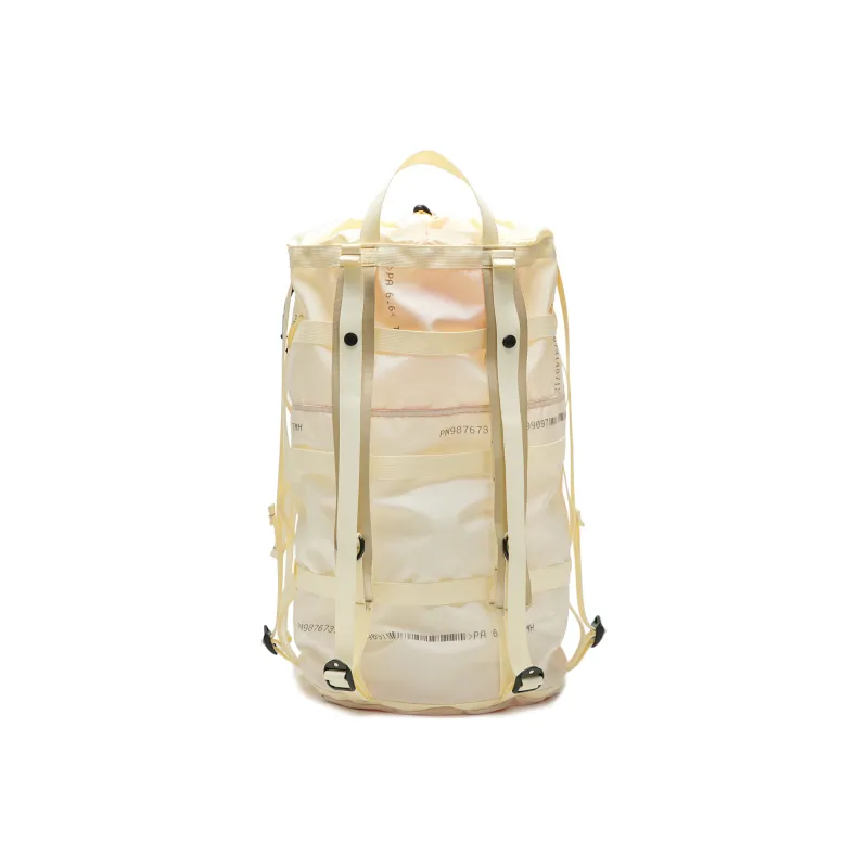 The MAD HATcher Polyamide Bucket Bag Backpack Large Size Unisex Ecru-2