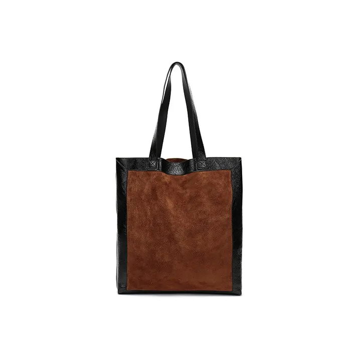 GUCCI Ophidia Suede Tote Combo Bag, Shoulder Bag Tubas Unisex Chestnut & Black-3