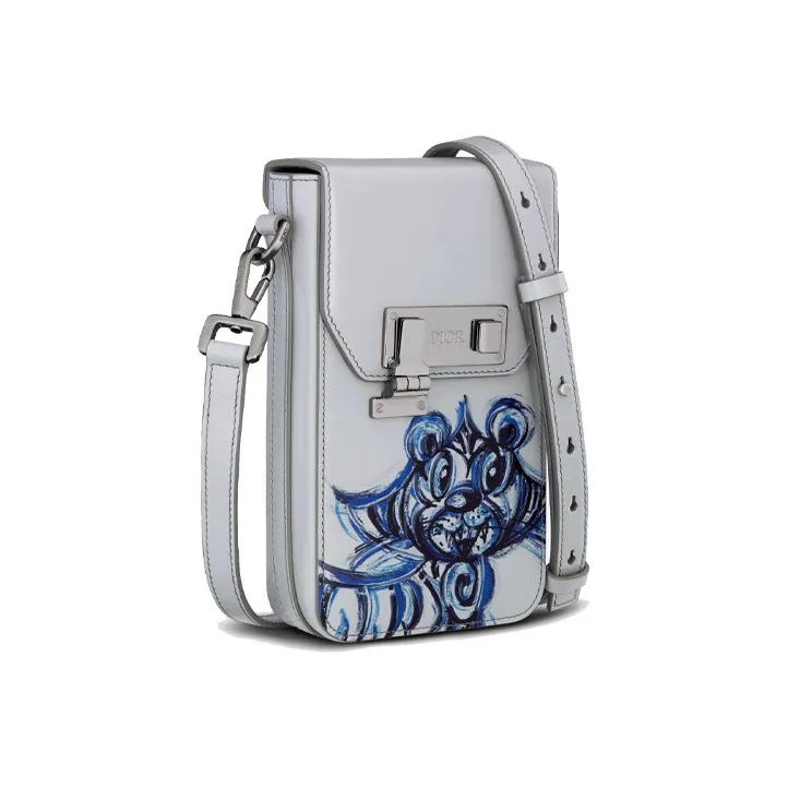 DIOR Lock Cellphone Pouches-1