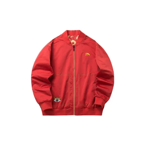 My King Mansleep X ANTA Life Collection Jackets Men Red