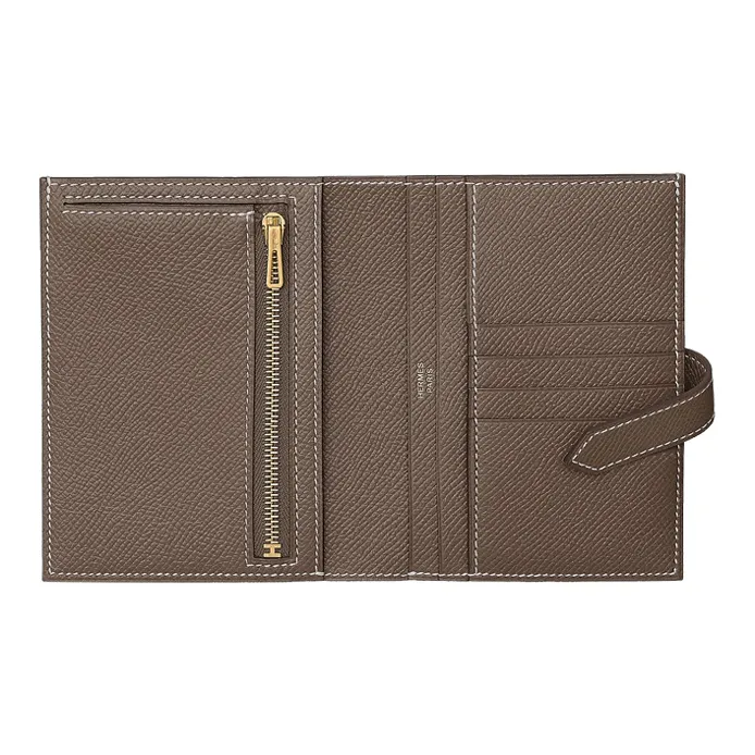 HERMES Wallet Bearn Epsom Etoupe-1
