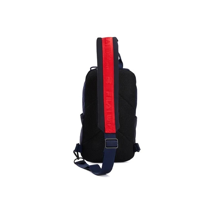 FILA Fabric Sling Bag Mini Unisex Royal Blue-2