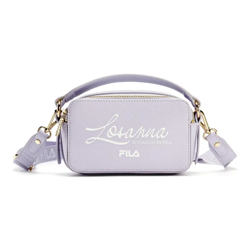FILA Heritage Polyester Crossbody Bag Women's Light Lavender-0