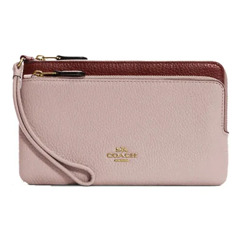 COACH Double Zip Wallet Clutches