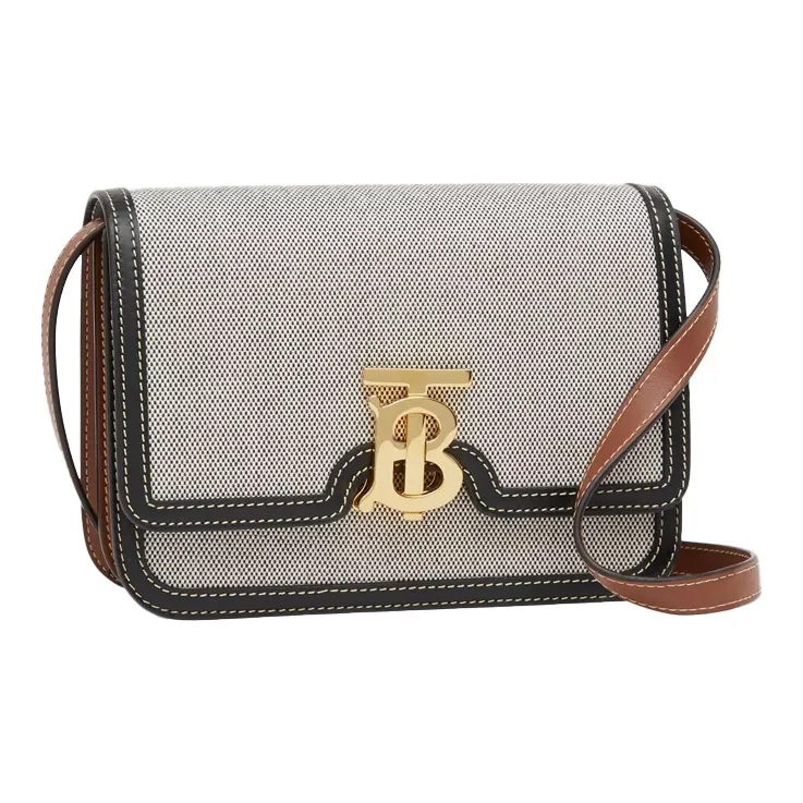 Burberry Tri Tone Tb Small Crossbody Grey-1