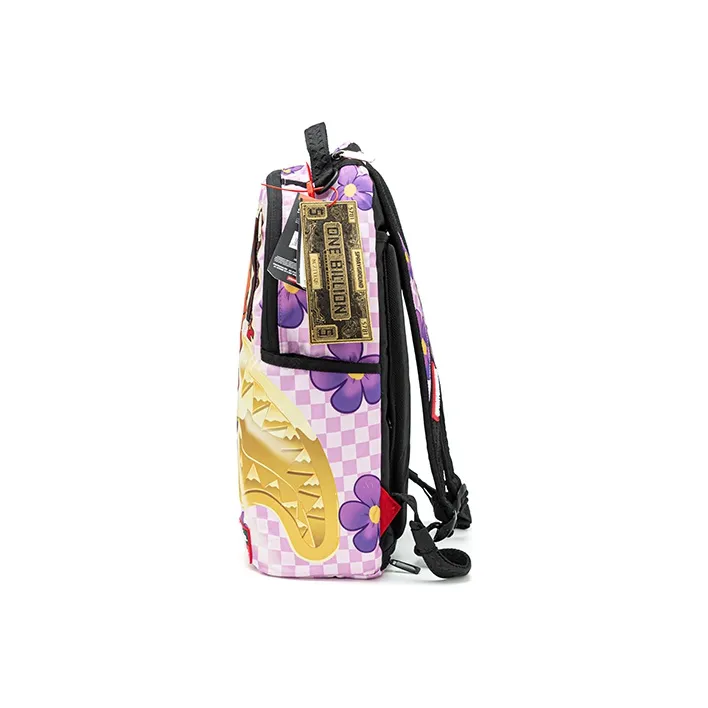 SPRAYGROUND Polyester Backpack Regular Unisex Purple/Sand-2