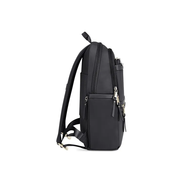 ECHOLAC Fabric Backpack Combo Bag Detachable Lightweight Backpack Regular Women's Black/Khaki-4