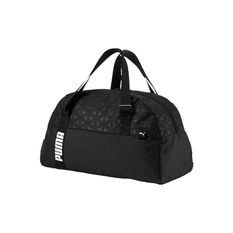 PUMA Fabric Travel Bags Handbags Yoga Bags Gym Bags Medium Size Unisex Black-1