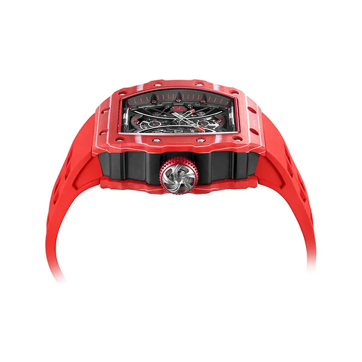 MARVEL Hero Collection Mechanical Movement Rubber Strap Watch Men's Watches Black Dial-6