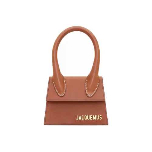 Jacquemus Le Chiquito Leather Crossbody Handbag Mini Women's Brown