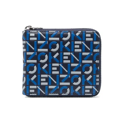 KENZO Letter Logo Coin Purses