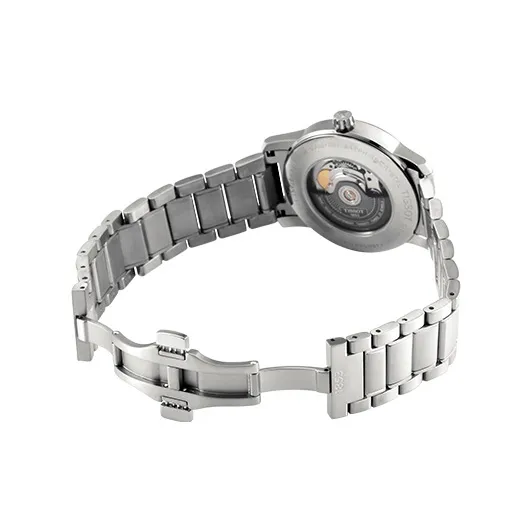 TISSOT Ti Automatic Mechanical Movement Men's Watches Watch 40mm Silver Dial Titanium Watch Case Titanium Strap-3