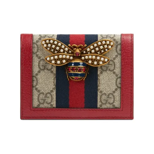 GUCCI Queen Margaret Card Holders