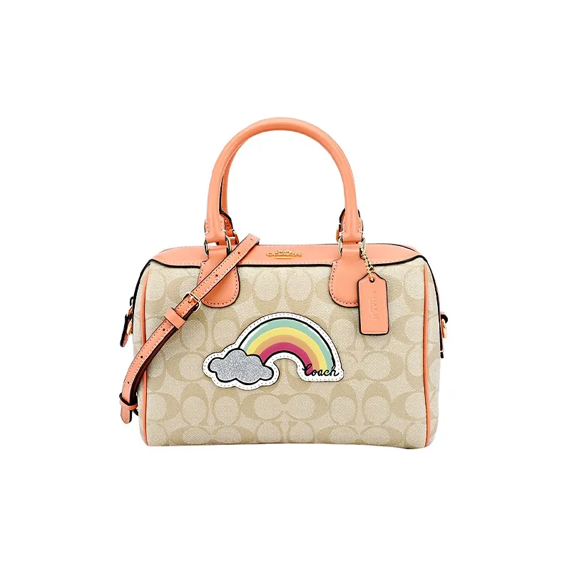 COACH Bennett Women's Khaki Pastel Pink-0
