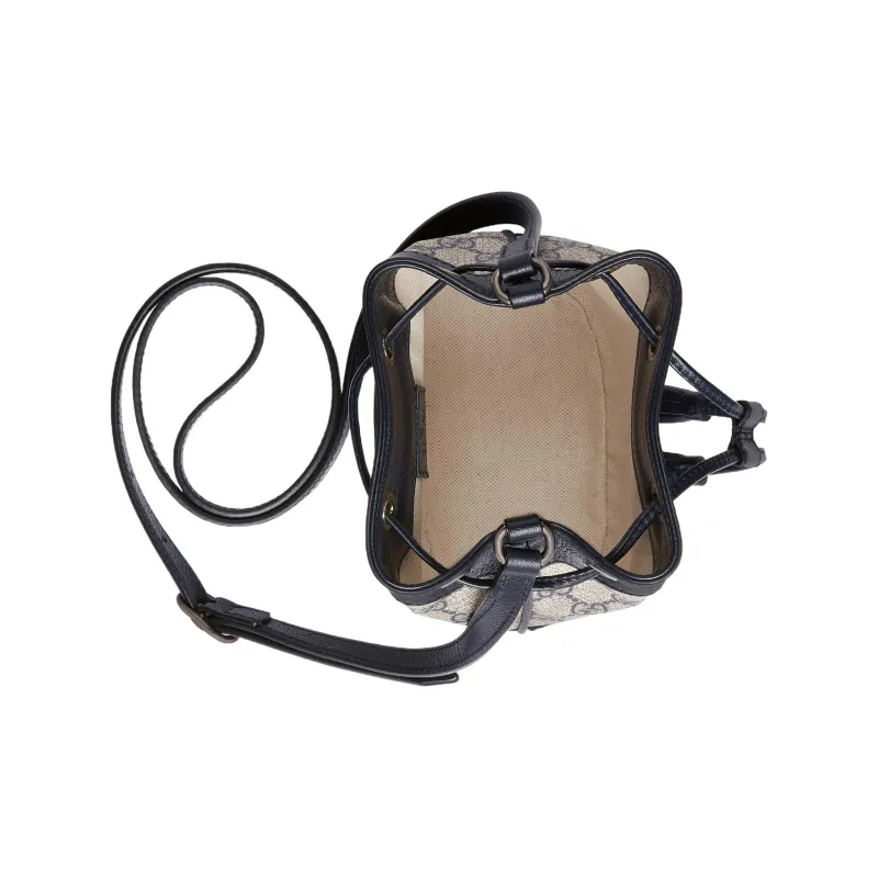 GUCCI Ophidia Canvas With Leather Trim Bucket Bags Crossbody Bag, Shoulder Bag Women's-5
