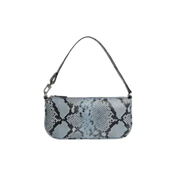 By Far Rachel Cow Leather Shoulder Bag Women's Blue