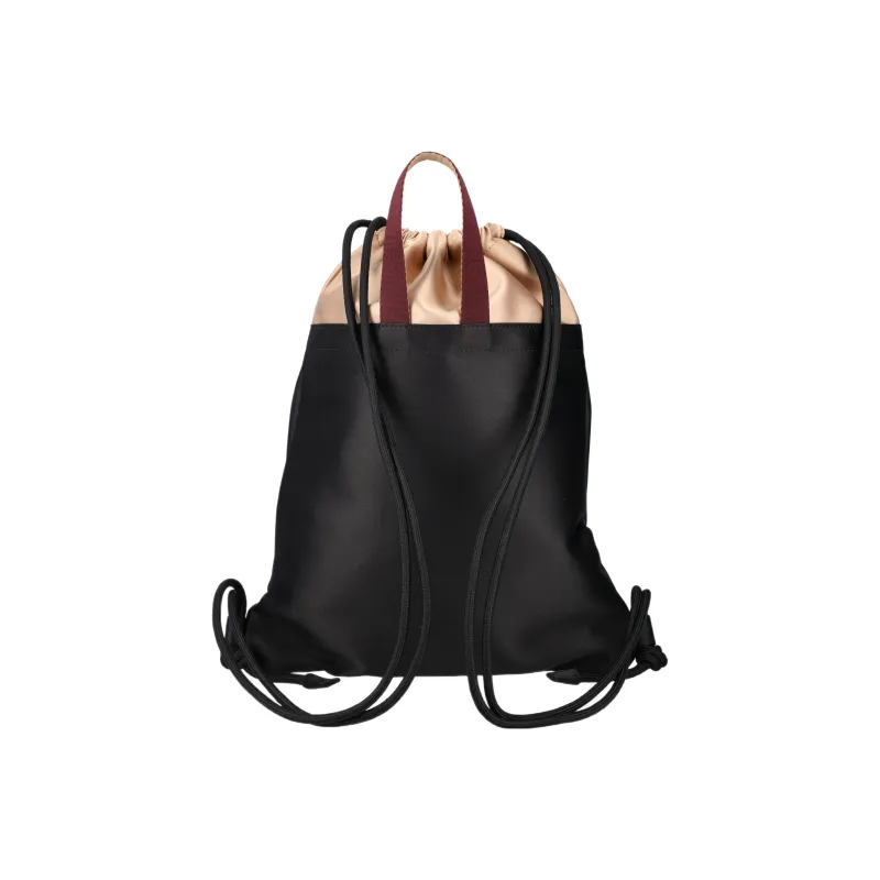 See By Chloe Satine With Calfskin Handbag, Backpack Women's Black-3
