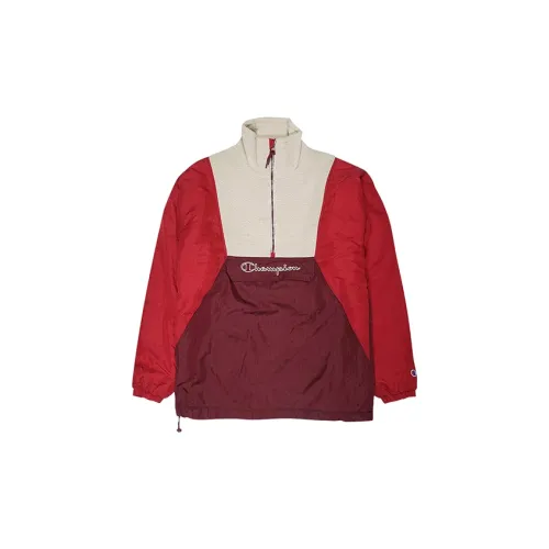 Champion Velvet Jackets Unisex Red