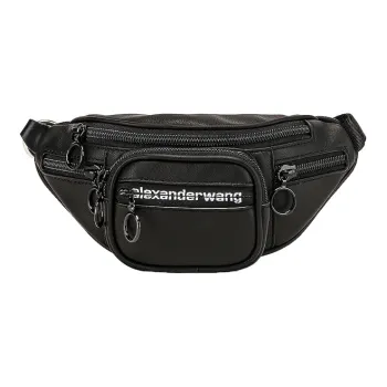 Alexander Wang Attica Leather Crossbody Bag, Sling Bag, Fanny Pack Women's Black