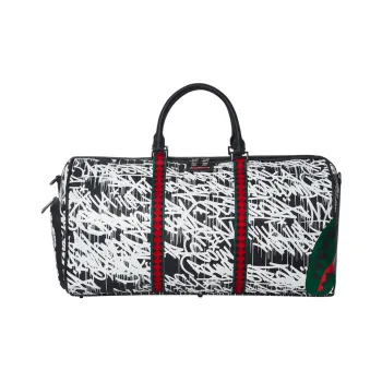 SPRAYGROUND PVC Gym Bags Handbags Regular Unisex Black
