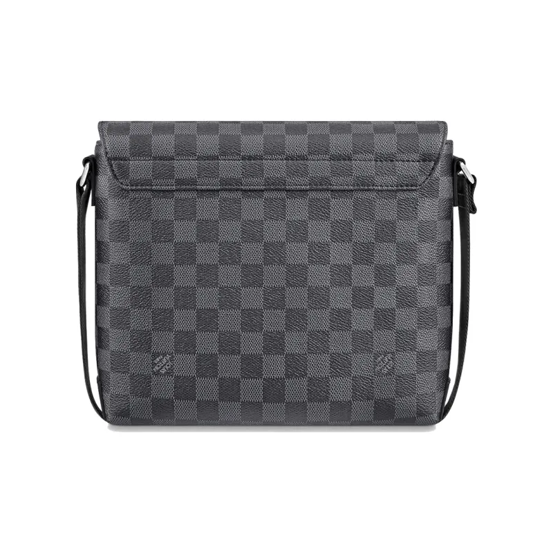 LOUIS VUITTON District Pm Messenger Bag Damier Graphite Black-2