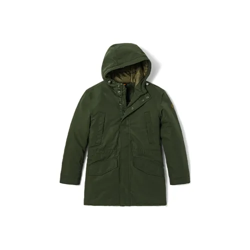 Timberland Parka Coats Men Suitcase Green