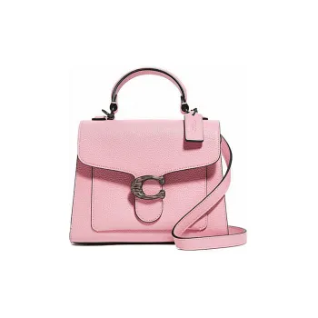 COACH Tabby Leather Shoulder Bag Crossbody Bag Handbag Small Size Women's Cherry Blossom Pink