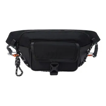 LiNing Polyester Sling Bag Fanny Pack Regular Unisex Black