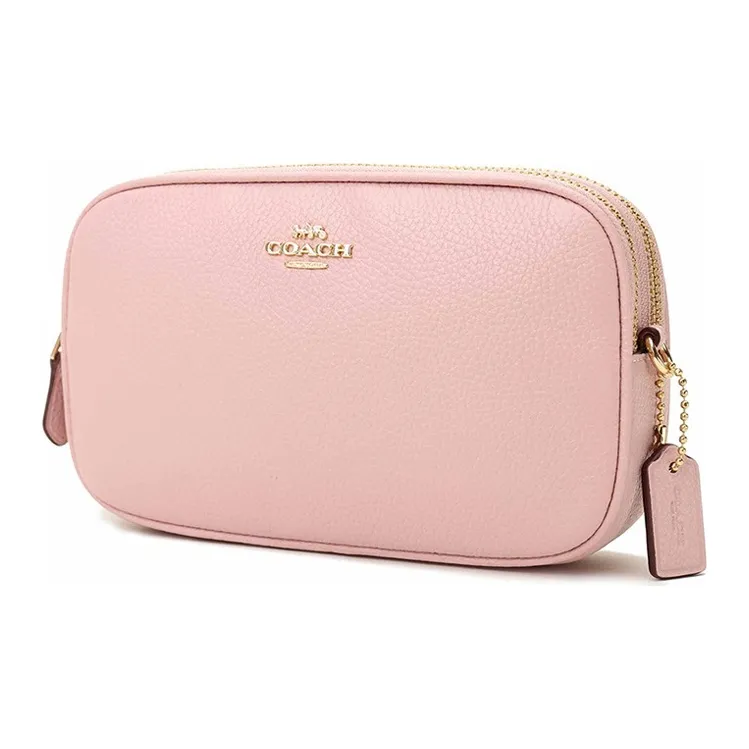 COACH Sadie Leather Handheld Crossbody Bag Regular Women's Pink-1