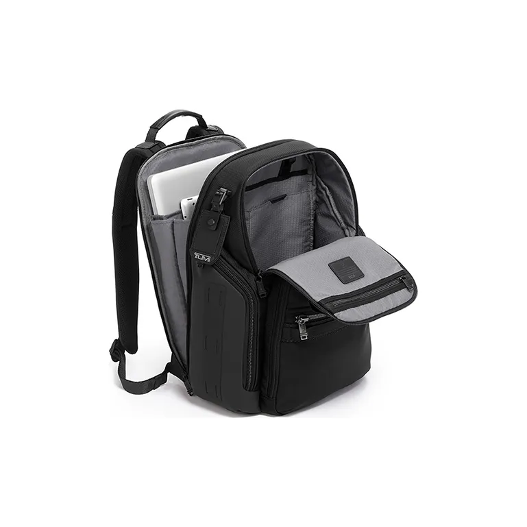 TUMI Alpha Bravo Ballistic Nylon Backpack Men's Black-3