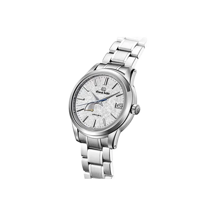 GRAND SEIKO SPRING DRIVE Collection Automatic Mechanical Movement Watch Men's Watches White Dial-3