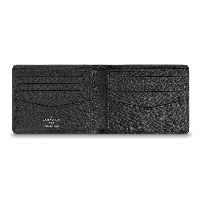 LOUIS VUITTON Slender Wallet Epi Noir Black-2