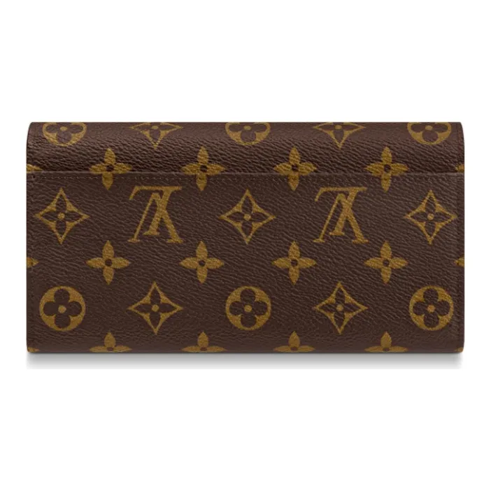 LOUIS VUITTON Sarah Wallet Monogram Brown-3