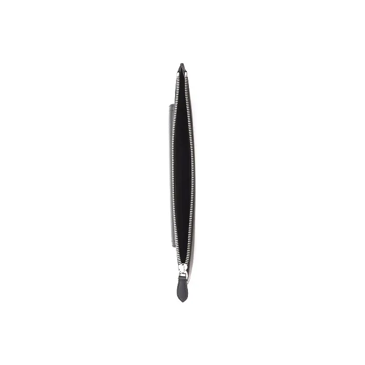 Burberry Pocket Bag Grain Texture Leather Storage Bag Handheld Knife Men's Black-2