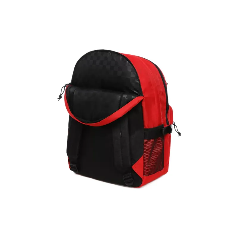 Vans Polyester Laptop Backpack Regular Unisex Red-4