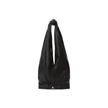 Alexander Wang Cow Leather Jeans Hobo Bag Shoulder Bag Tubas Unisex Black