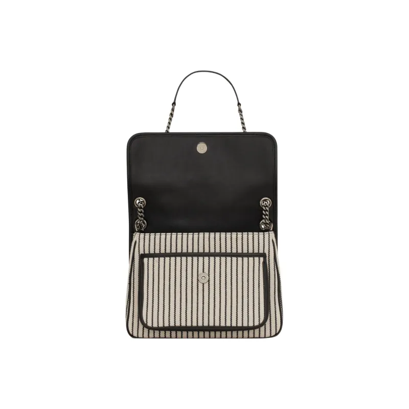 SAINT LAURENT Cotton, Polyester Hobo Bag, Crossbody Bag, Shoulder Bag Women's-3