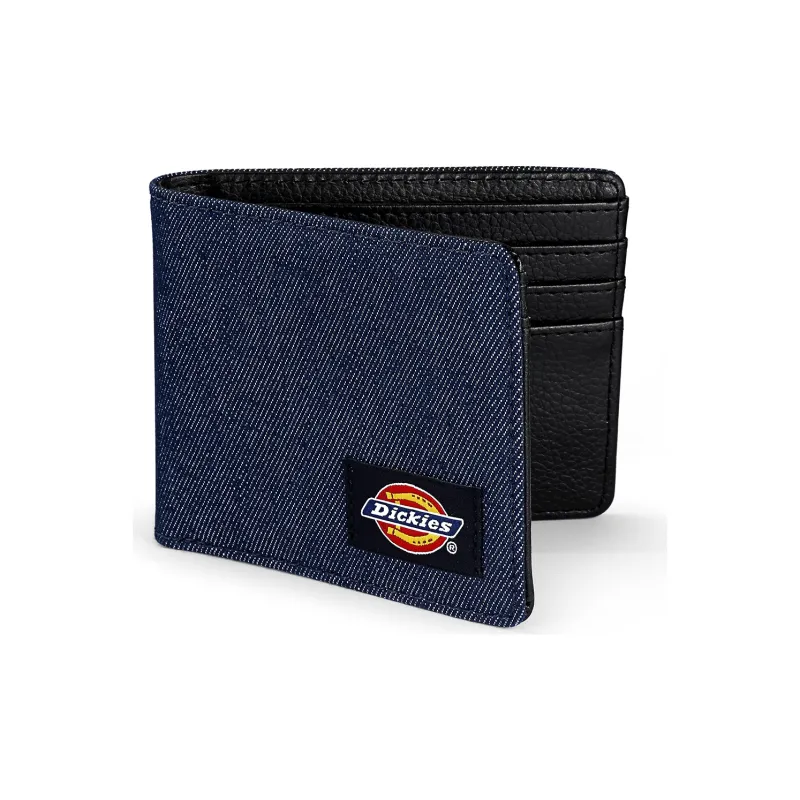 Dickies Canvas Canvas Bag Card Holder Wallet Small Size Men's Blue-4