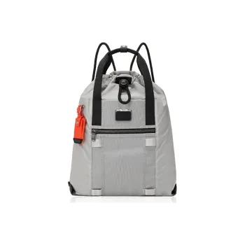 TUMI Alpha Bravo Polyamide Backpack Men's Gray