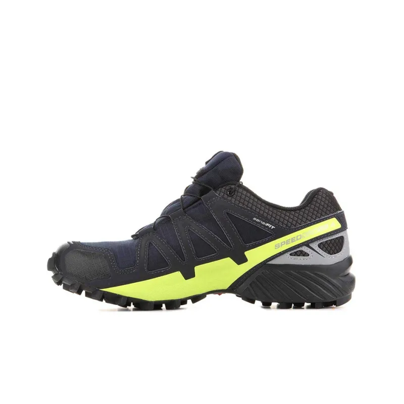 SALOMON Speedcross 4 Outdoor Shoes Men Low Top Blue/Black-0
