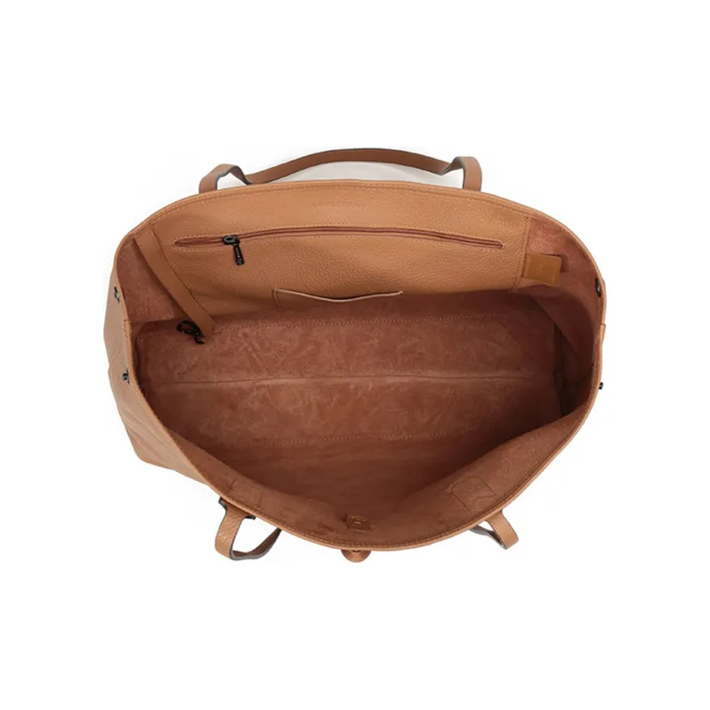 LONGCHAMP Roseau Cow Leather Tote Bag Shopping Bag Handbag Shoulder Bag Women's Natural-4