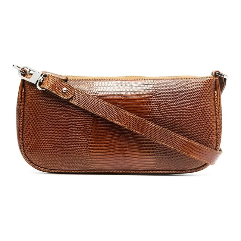 By Far Leather Shoulder Bag, Handbag, Shoulder Bag Women's Brown-0