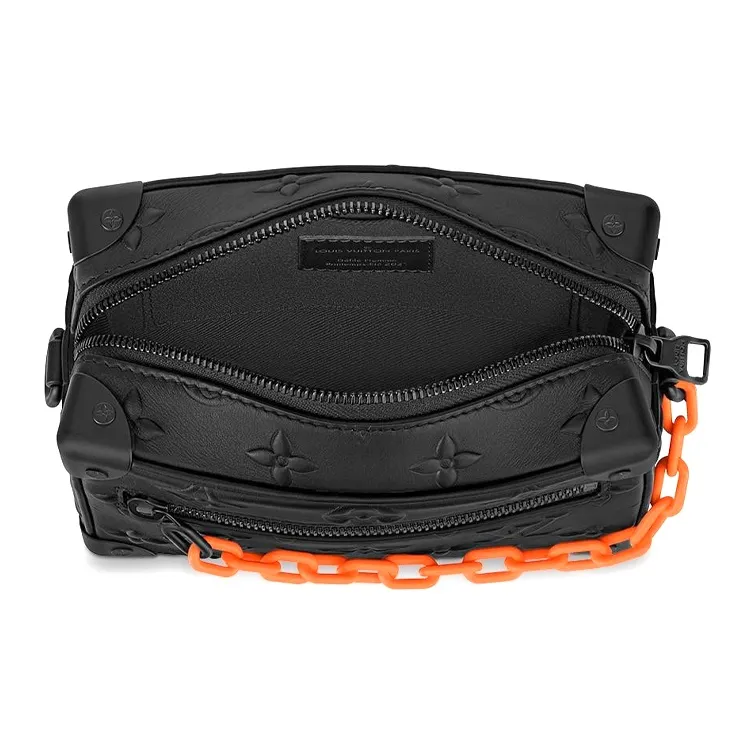 LOUIS VUITTON Mini Soft Trunk Monogram Black-2