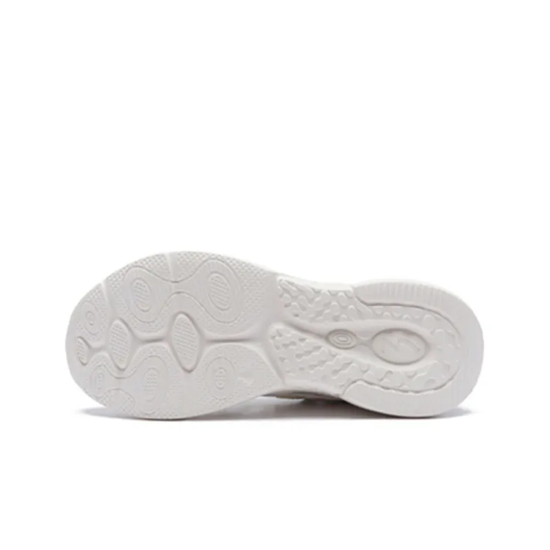 361° Dragon Eyes Running Shoes Women's Low Top Feather White/Light Half Blue-4