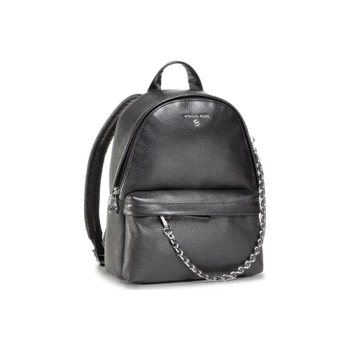 MICHAEL KORS Slater Leather Backpacks Backpack Regular Women's Black