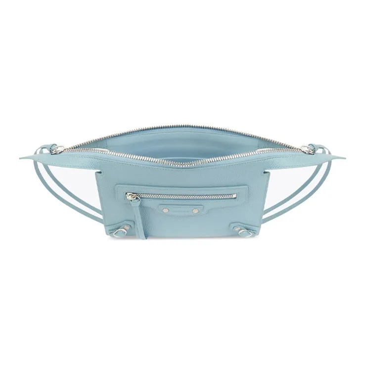 Balenciaga Neo Classic Cow Leather Crossbody Bag Shoulder Bag Women's Blue-4
